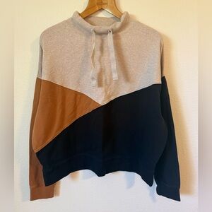 Pact Airplane Color-block Sweatshirt